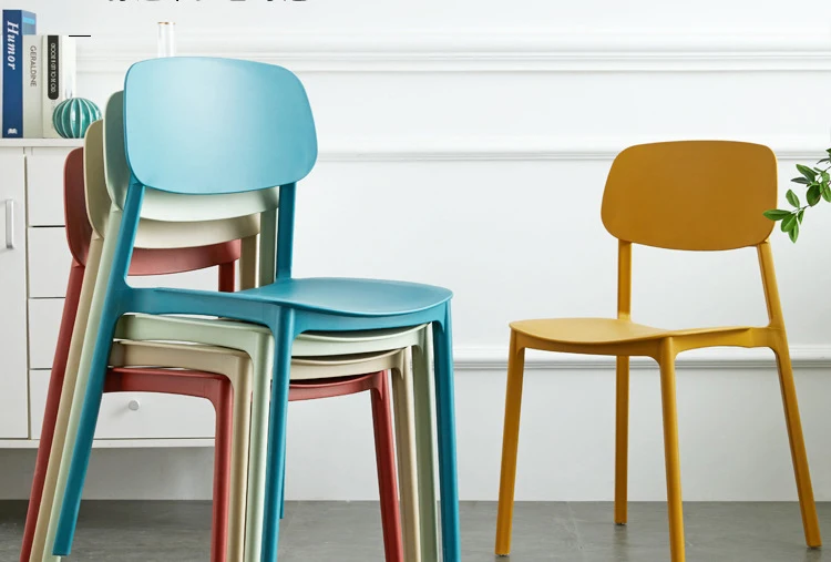Wholesale Stackable Dining Hotel Leisure Modern Style Chair Plastic Chair