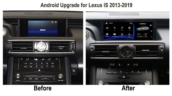 YZG 10.25" 8 Core Carplay Gps Navigation Multimedia Android for LEXUS IS250 IS300 IS300H 220 200T 2013 2014 2015 2016 2017 2019