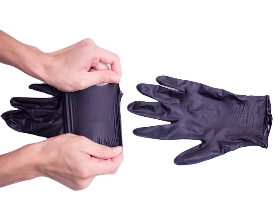 Customized Production 5 Mil 6 7 8 mil Nitrile Gloves