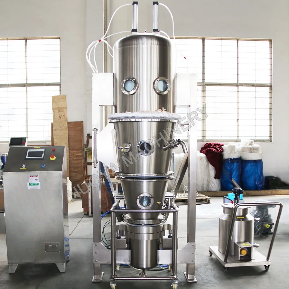 FL30 instant coffee pellet granule making machine high standard fluid bed granulator