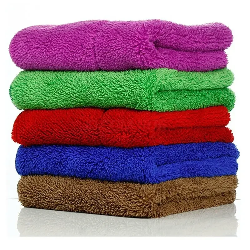 600gsm Super Absorbent 30x30cm 30*60cm Car wash Micro Fiber Washing Towels Thick Plus High Quality Microfiber Cars Wash Towel