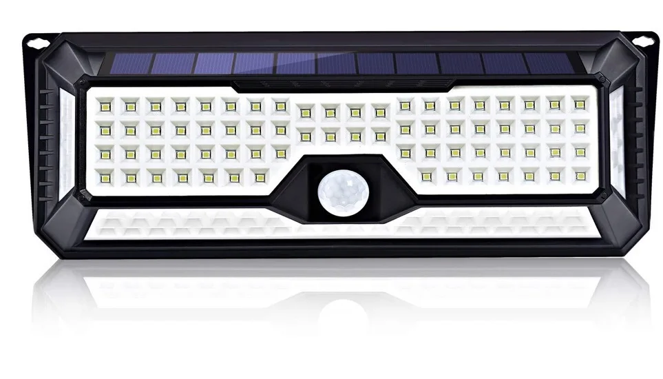 2022 Amazon Hot Selling Custom 4.5w Portable Ip65 136 Led  Solar Sensor Wall Light