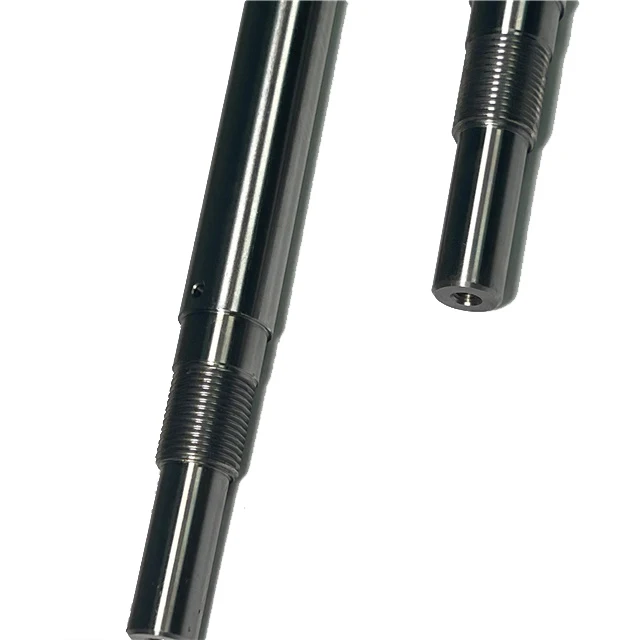 Quality High Performance CNC Turning Thread Shaft Long knurled Shaft Precision Polishing Knurling Stainless Steel Pump Shafts