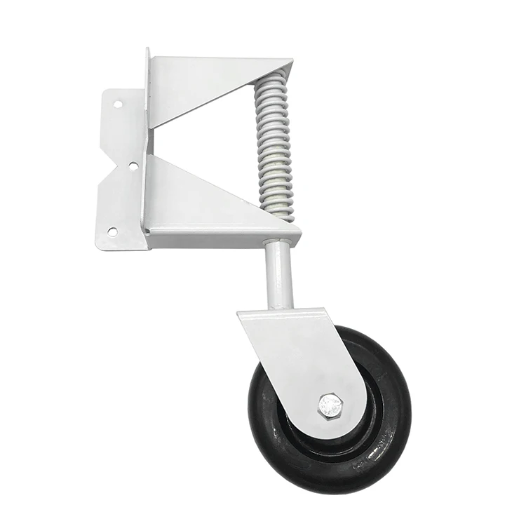 Adjustable Heavy-Duty Steel Swing Gate Roller Wheels Spring-Loaded Small Castors Sliding Door Stainless Targeted Small