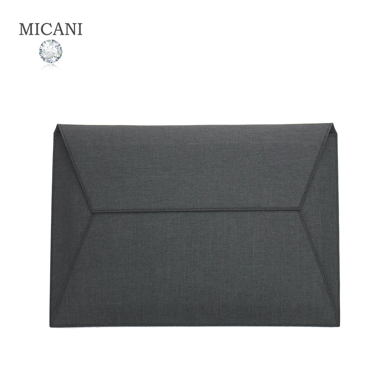 
2020 new arrival 300D heather PU tablet case with 210D ultra thin back cover for 10 inch 14 inch 