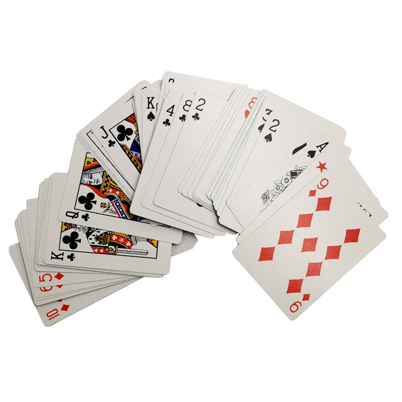 Custom logo Playing Cards Manufacturer Recycled Paper plastic PVC Adult Game Cards Casino Poker Tin Leather box for drink party