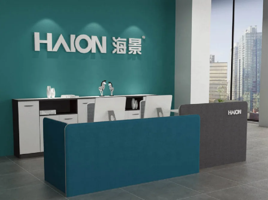 front restaurant table modern design reception desk