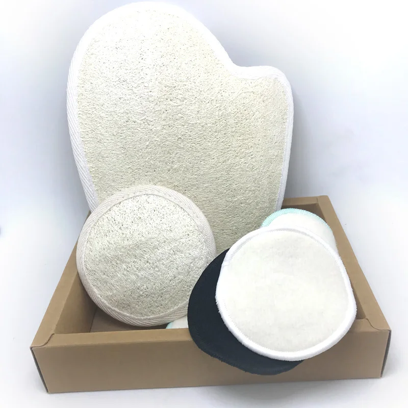  Luffa душевая перчатка ужасные губки для ванны губка