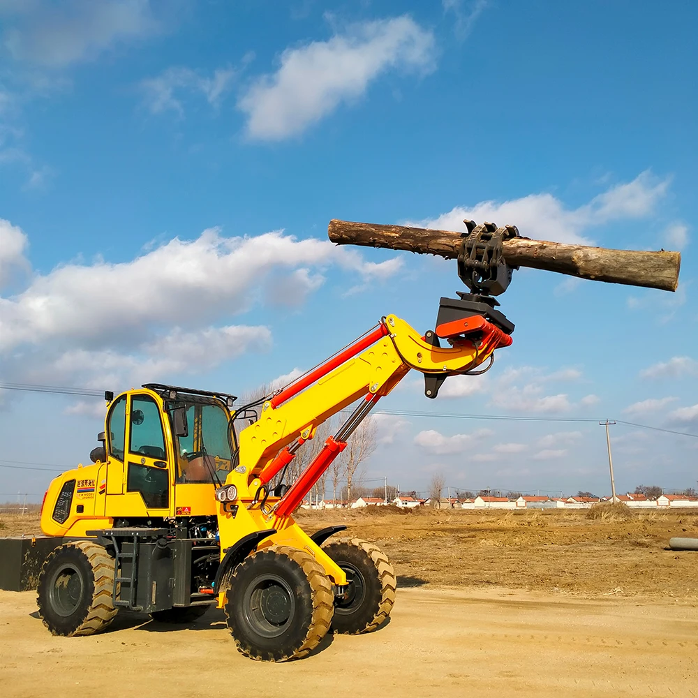 FREE SHIPPING!Mini wheel Telescopic loader 2.5 ton price list wheel bachoe Telescopic loader  wheel