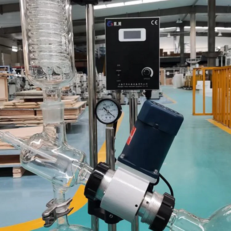 Lab manual lifting rotovap 5l vacuum rotary evaporator price