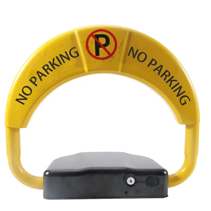 Heavy Duty Extra Height 550mm Smart Parking Solution Parking Equipment  Solar automatic parking lock