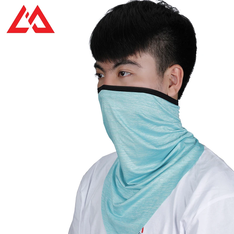 Cycling Running Scarf Triangle Bike Bicycle Bandana Ice Fabric Breathable Riding Scarves Sport Headband