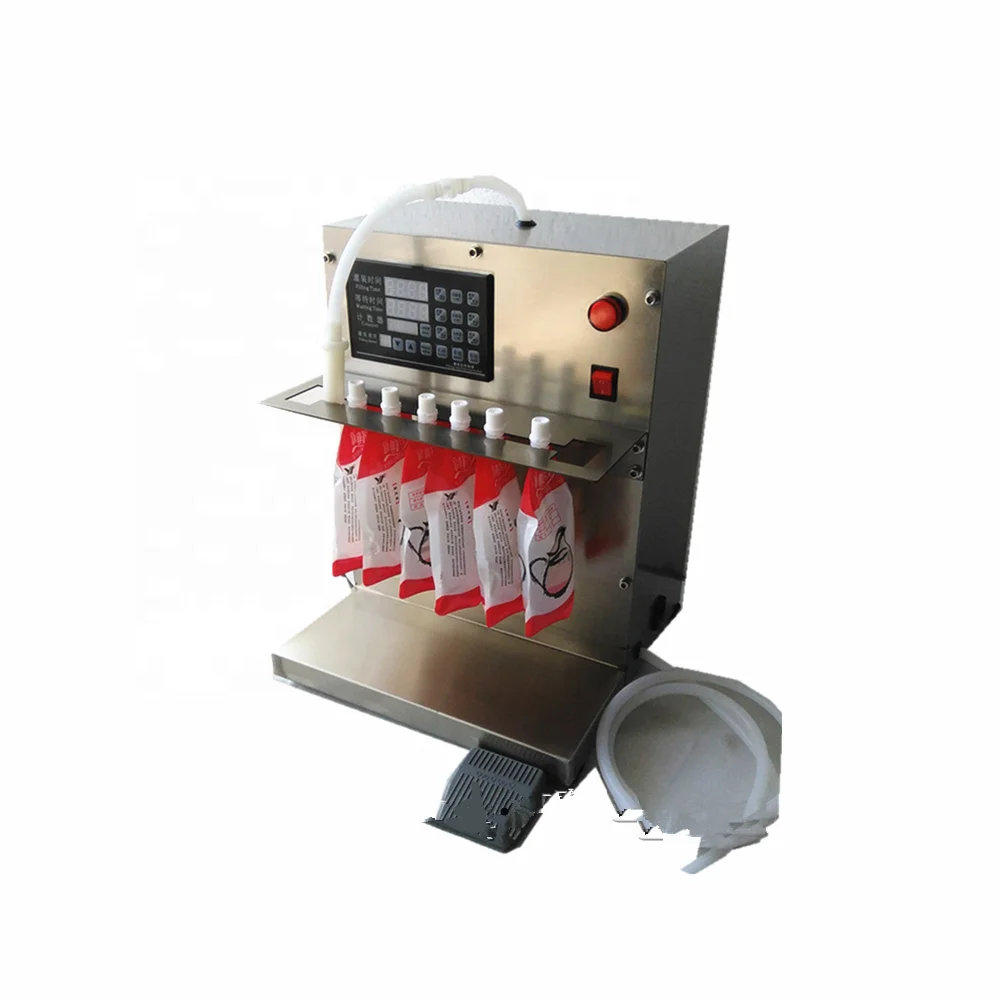 
Stand Up Pouch Fruit Juice Soybean Milk Filling Machine and Capping Machine 