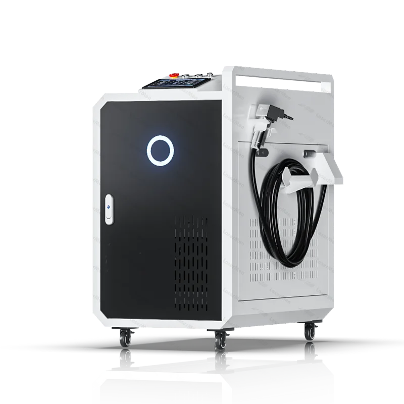 Handheld portable rust removal laser cleaning metal machine 1000 watt 1000w 2000w pulse fiber laser cleaning machine