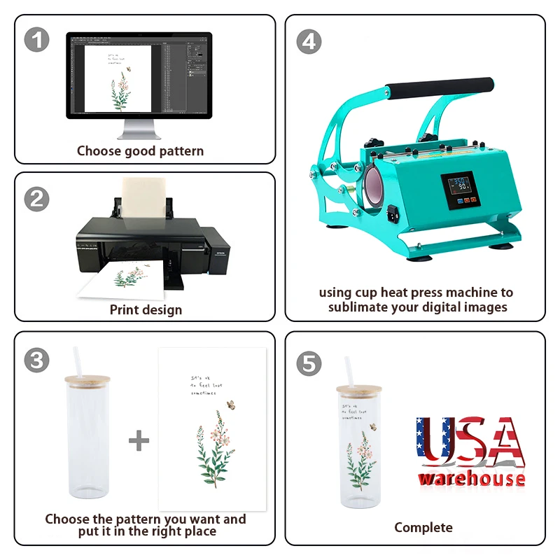 Us Warehouse 20 Oz 400 Cc Coloured Hand Polished Glass Cup With Bamboo Lid And Straw Tumbler With Hole