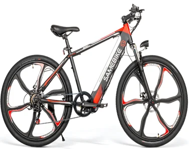 7 Speed Electric Bike 350W Mountain Bicycle 26inch Hidden Battery Foldable Cycling