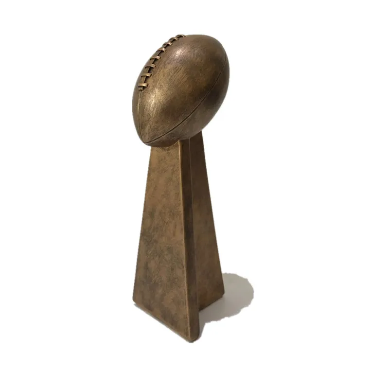 Lombardi type award football trophies Resin Fantasy Football Trophy