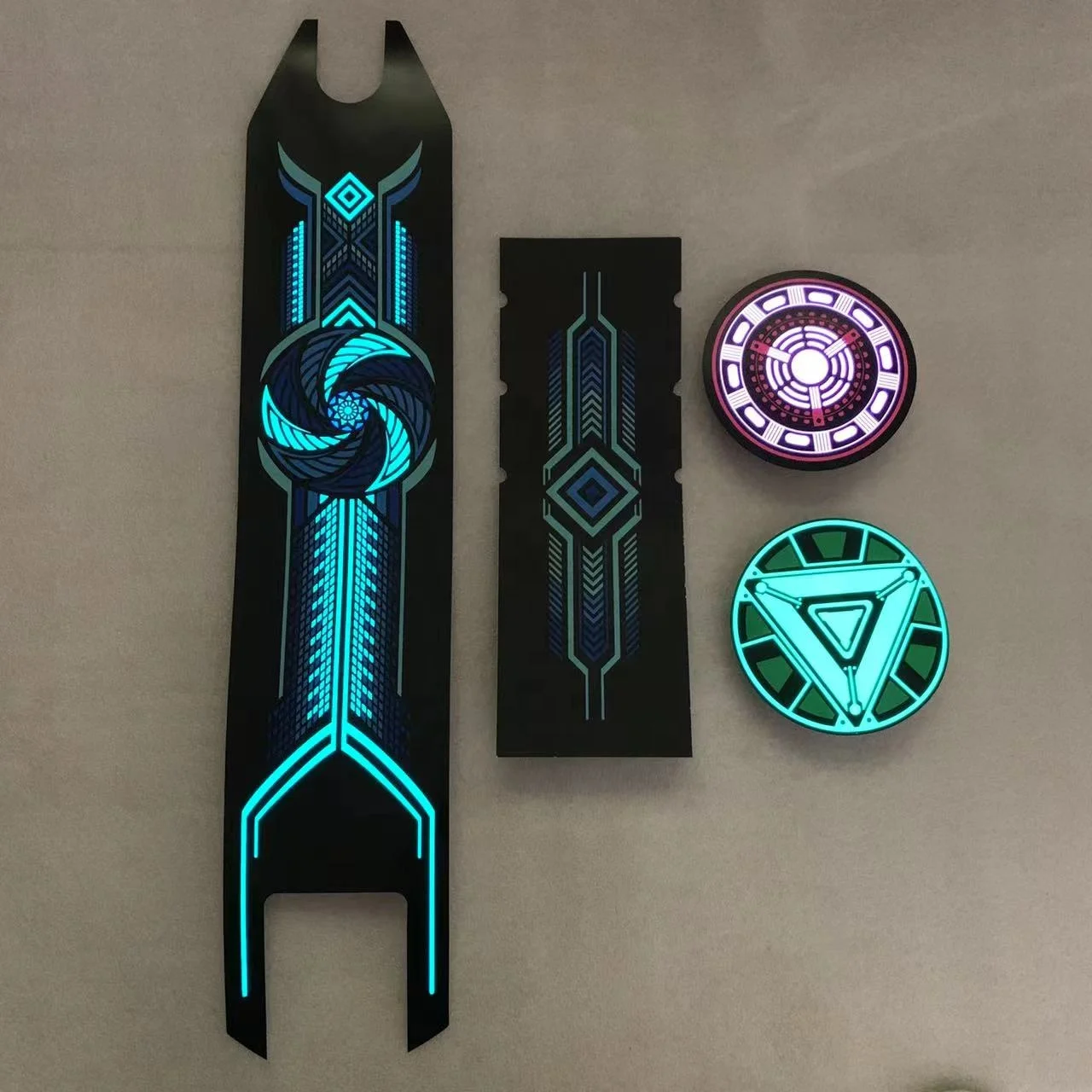 High quality el panel electroluminescent,EL Electric scooter panel,LED glowing scooter