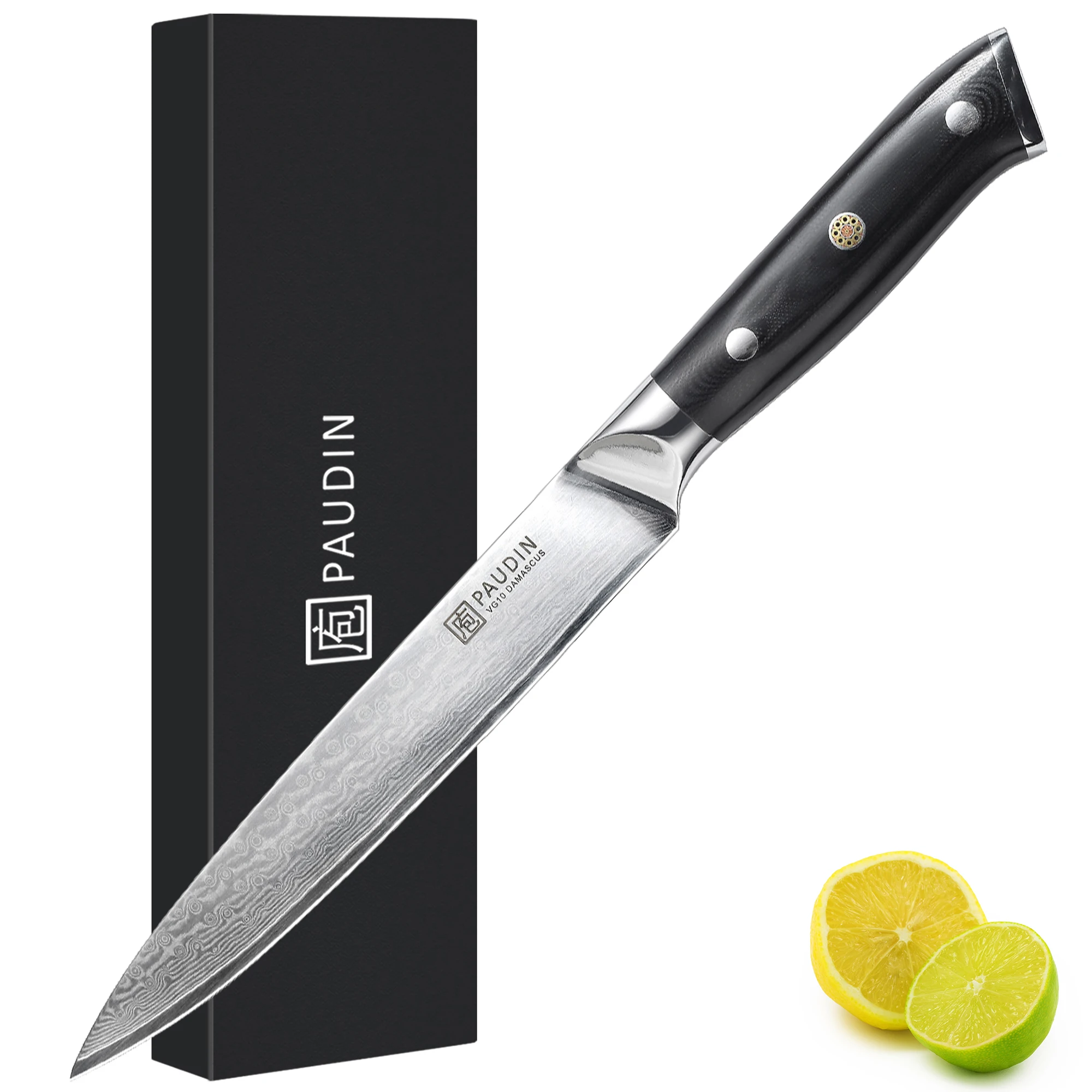 High Quality 8-inch Japanese 67 Layer Damascus Steel With G10 Handle Carving Knife Kitchen Chef Knife With Gift box