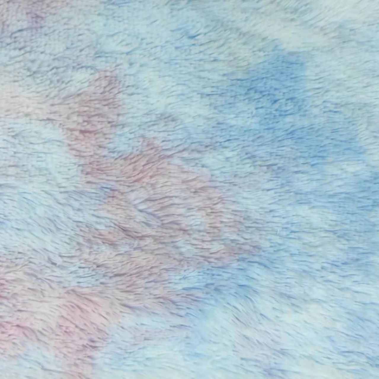 2022 Eco-Friendly Fabric Premium 100% Polyester Material Blue Single-Sided Tie Dye Fabric