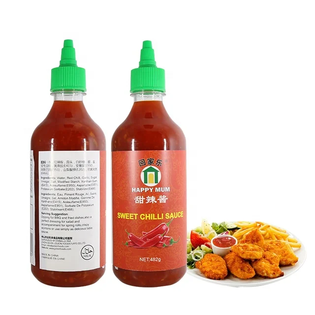 320g BRC Bottle Packing Yummy Recipes Thai Sweet Chili Sauce Brands