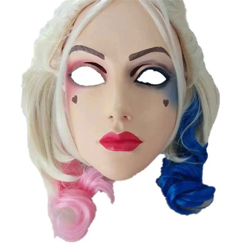 Unisex Sexy Female Latex Mask Realistic Sunscreen Masquerade Skin for Adults Performance Wear for Ballroom Dance