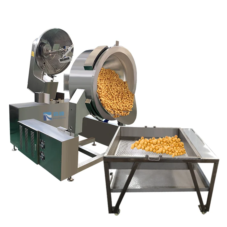 Hot Sale Industrial Gas Electric Popcorn Machine Automatic Popcorn Making Machine Manufacturer