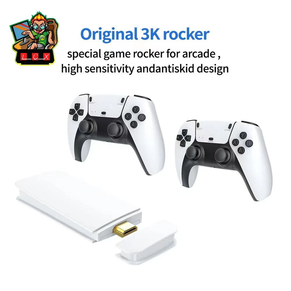 2023 new 64GB 20000+ Games PS1 Emulator 2.4G Wireless Gamepad Controller TV Stick HD 4K Player M15 Video Game Console Game stick