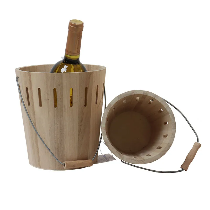 Антикварное Дешевое деревянное ведро для хранения оптом