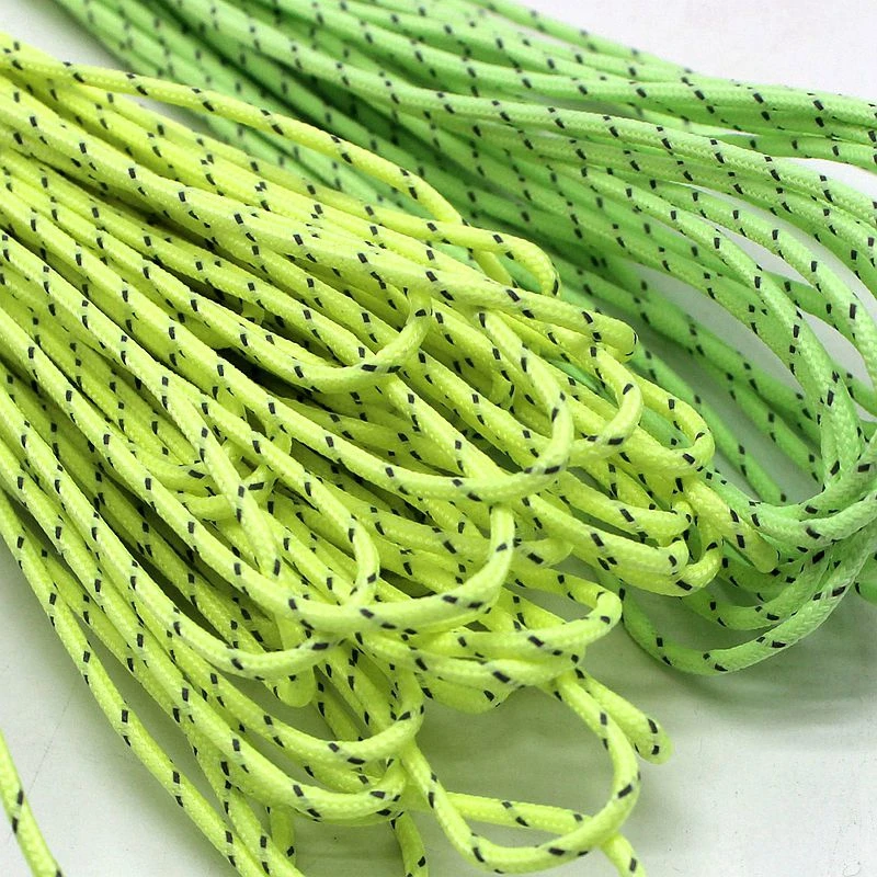 4mm Nylon Pet Reflective Traction Rope Soft Unique Reflective Set Rope Leash Outdoor Walking Braided Rope Support 500 Meters