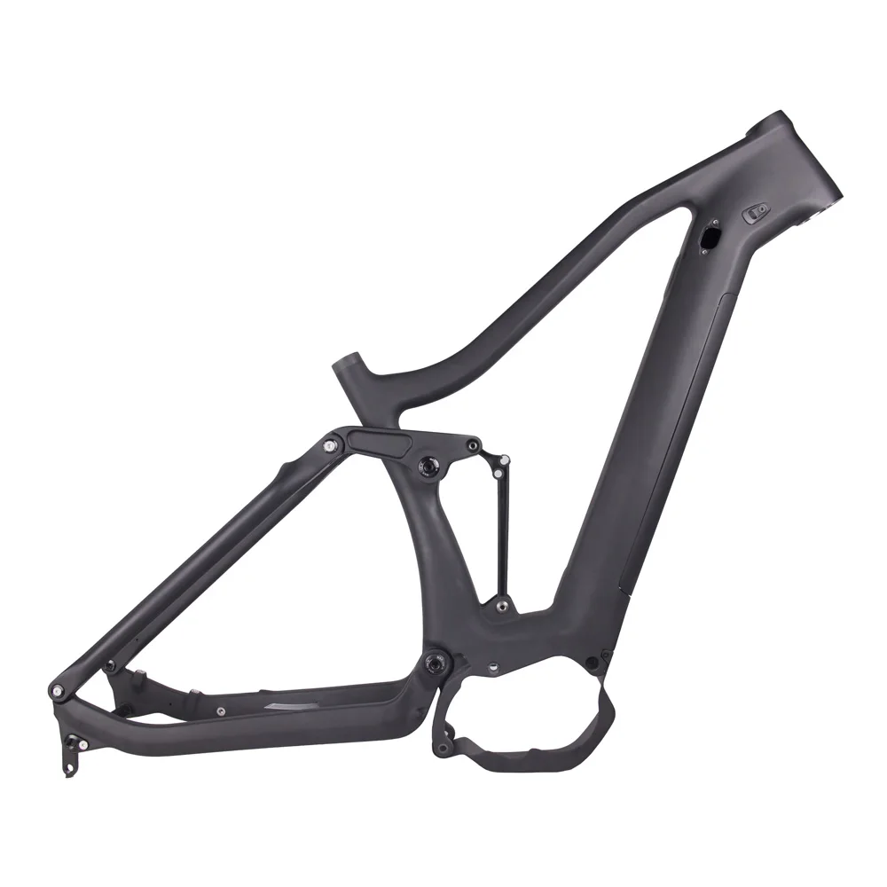 Полная подвеска Enduro Ebike рамы подходят для двигателя Shimano Mid-Drive