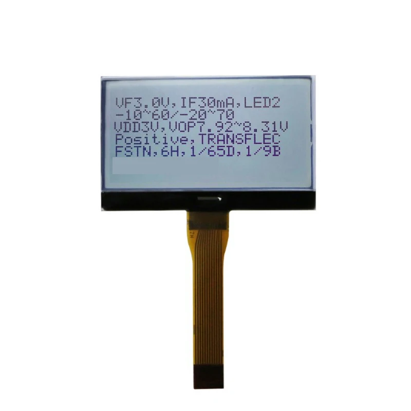 Customized 2 inch 12864 COG FSTN Dots Matrix LCD Display Module