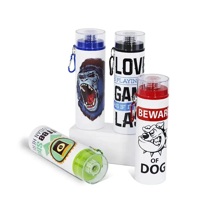 750ml Aluminum Water Bottle Travel Accessories Sport with Colorful Lid