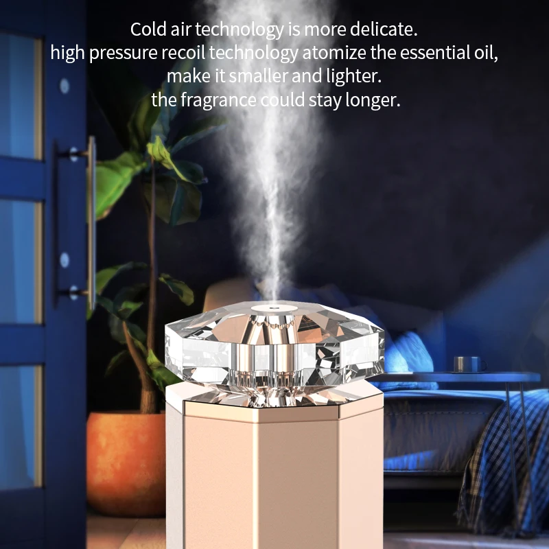 Wholesale wireless hotel collection tower scent diffuser Waterless Air Aroma Nebulizer For Scent Marketing