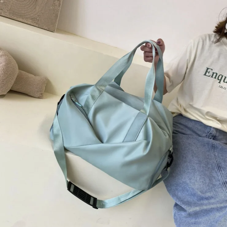 Розовая спортивная сумка для спортзала, дорожная сумка, кожаная спортивная сумка, Дорожная Спортивная Сумка Для Спортзала