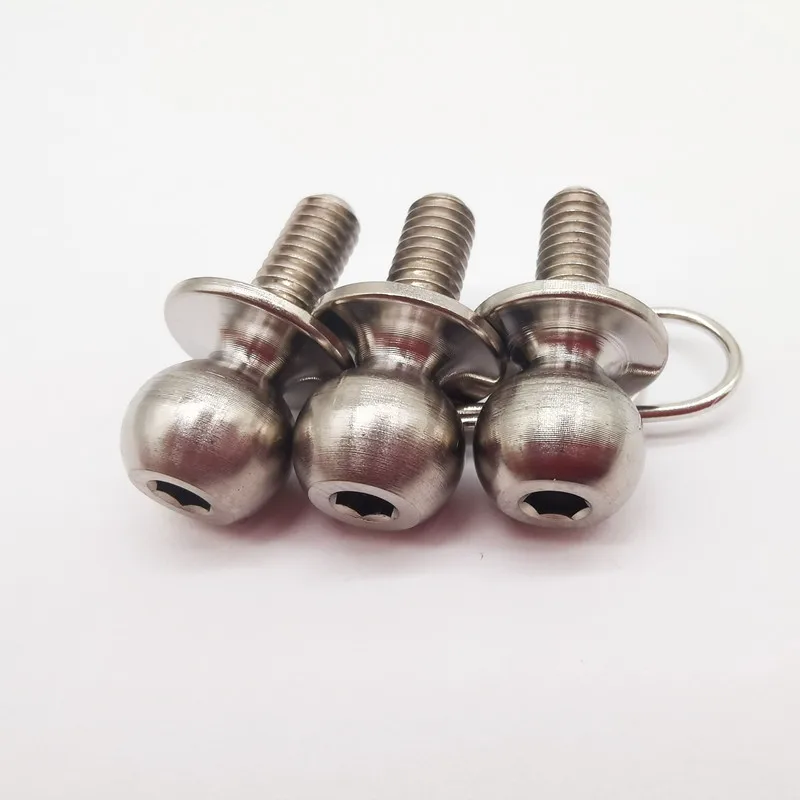 M3 M3.5 M4 M5 M6 Titanium Rc Car Racing Ball Stud