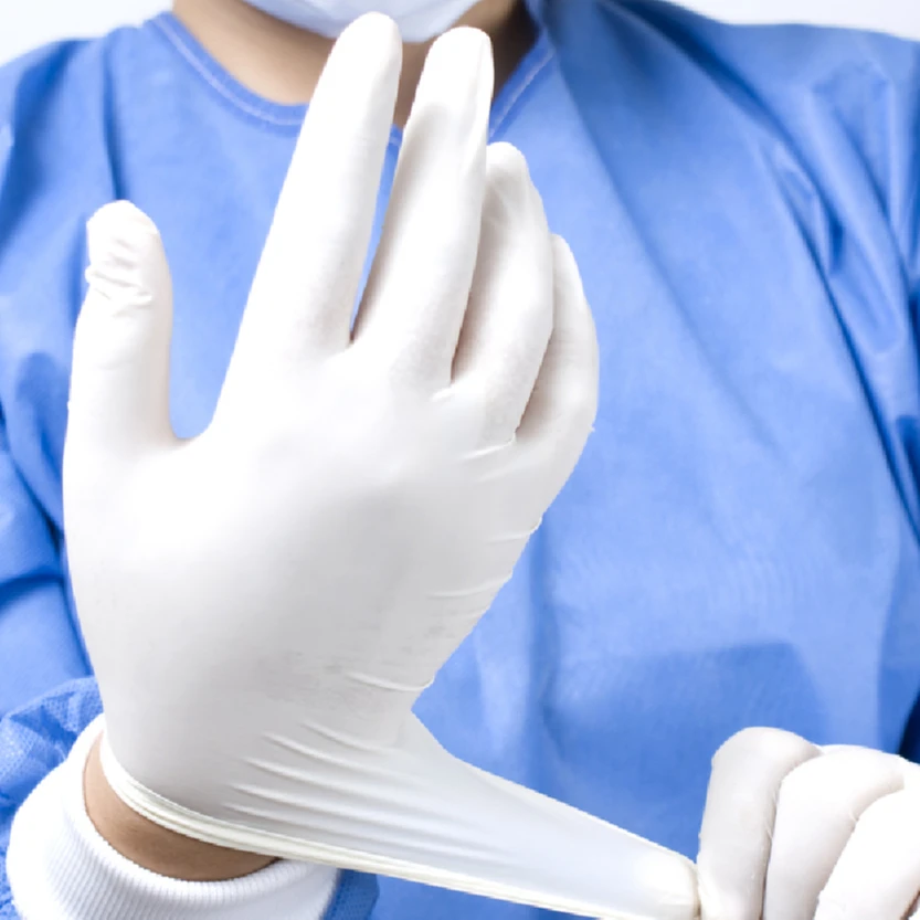 Латексные хирургические стерильные перчатки top Guardian Hand Colombia от производителя (1600271762525)