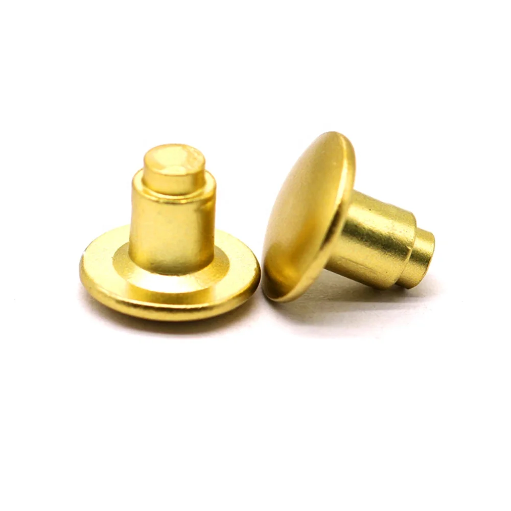 Factory Customization Rivets Brass Step Solid Copper Rivets