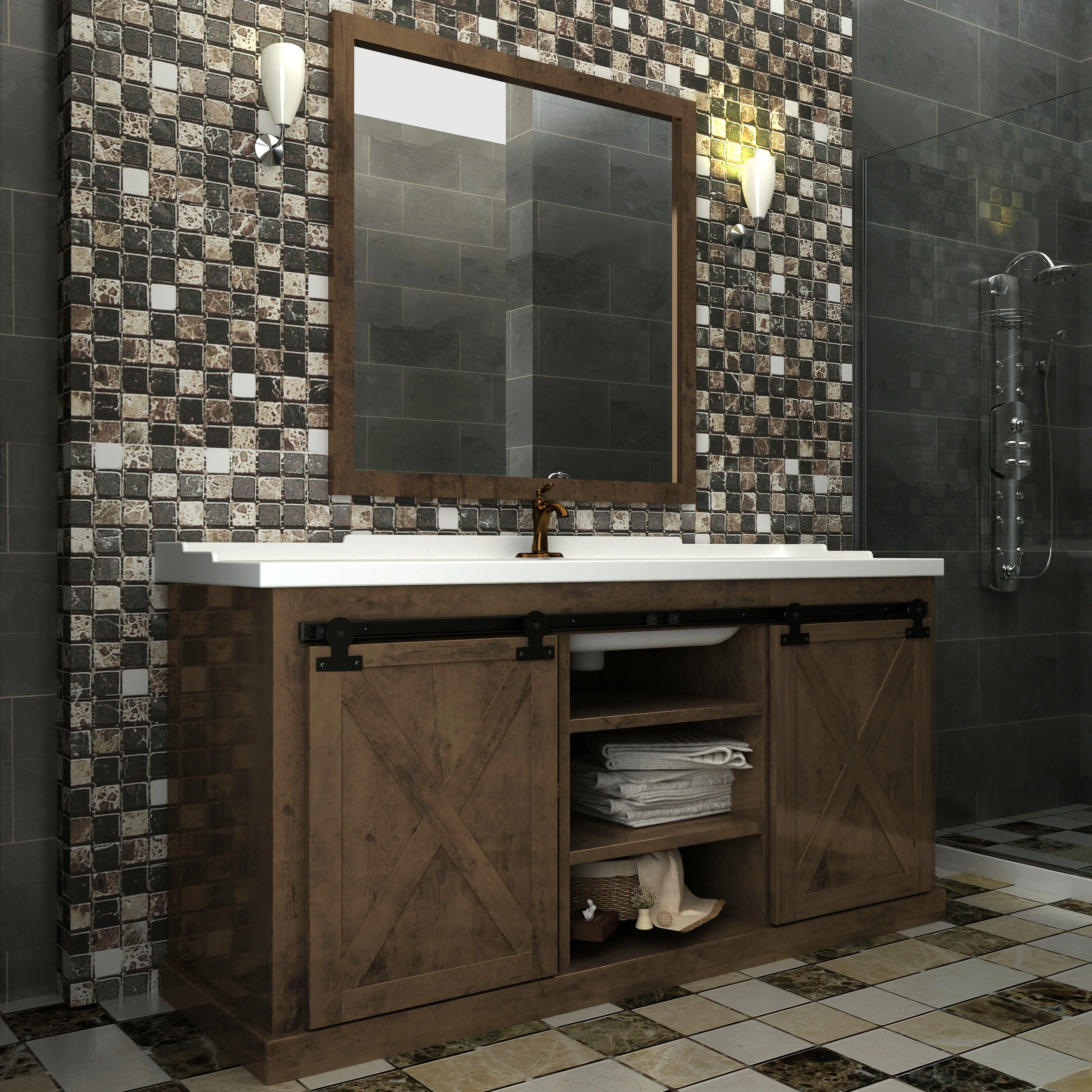 2020 kitchen Cabinet Sliding door roller wheels