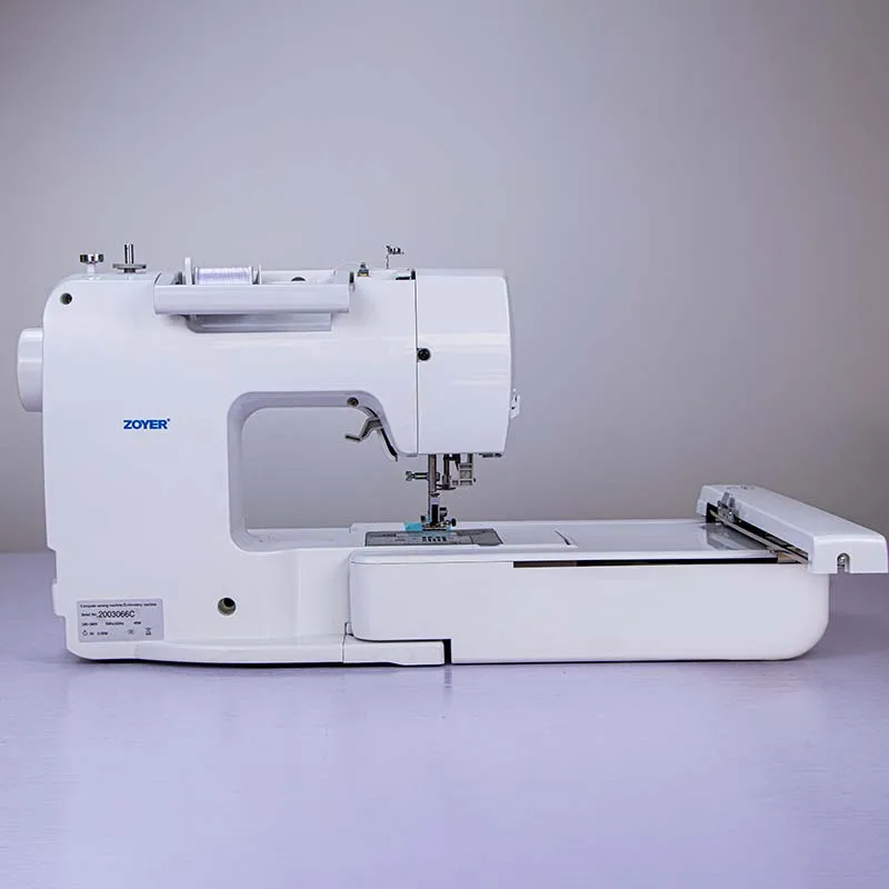 China Automatic Household ZY1950N Computerized Sewing and Embroidery Machine Single Head Multi-Stitch with Reliable Motor Gear