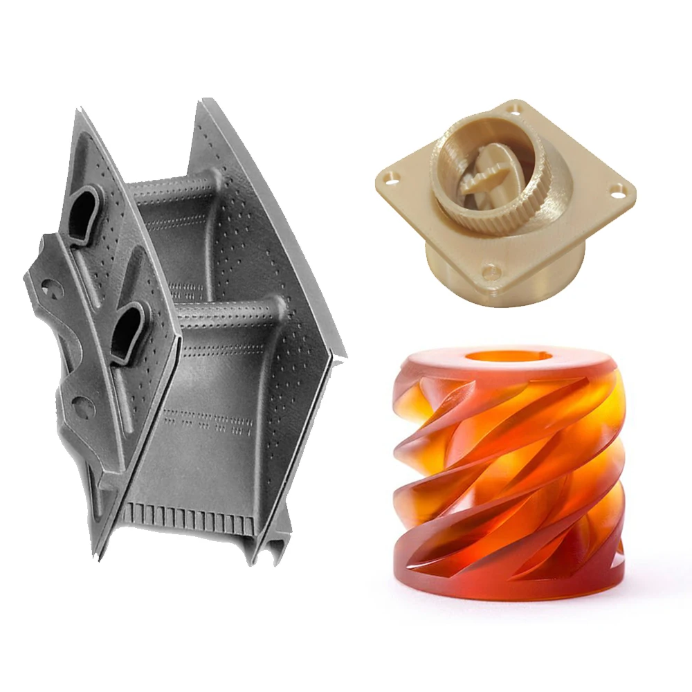 slm metal micro 3d metal color construction 3d printing service abs sla robot animi oem service toothbrush rapid prototype