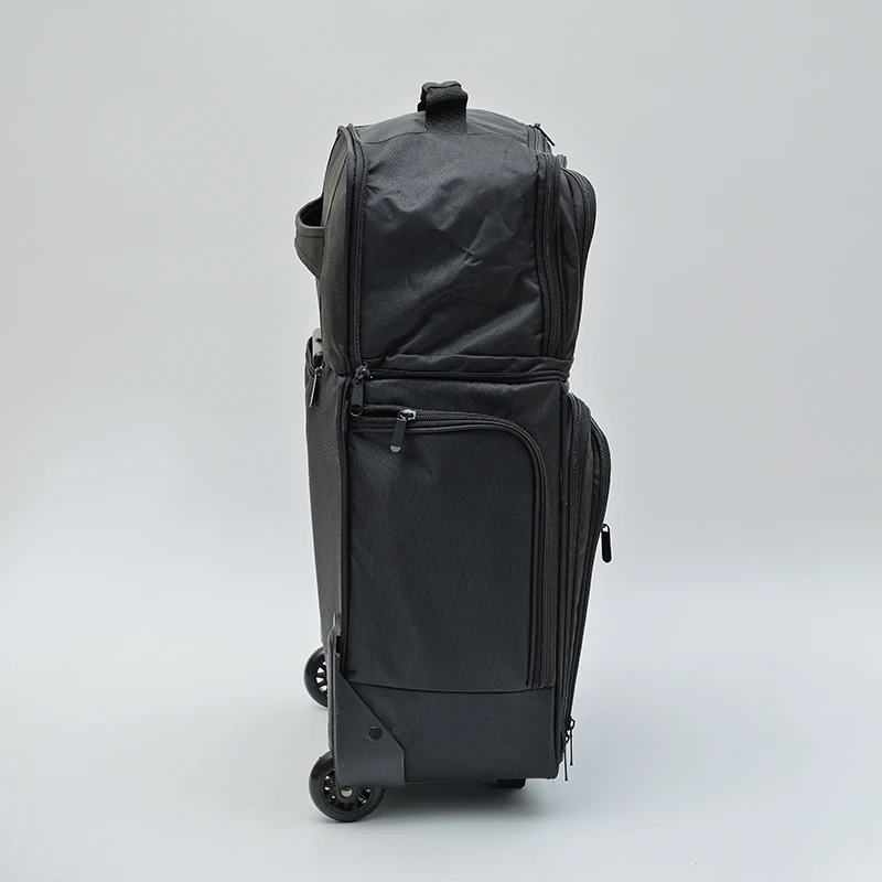 New style printed travel luggage 2 spinner wheels suitcase carry-on set luggage travel bags