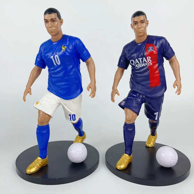 Neymar Ronaldo Messi Football Star Statue Home Decoration Soccer Gift Souvenir Collectable s Figures
