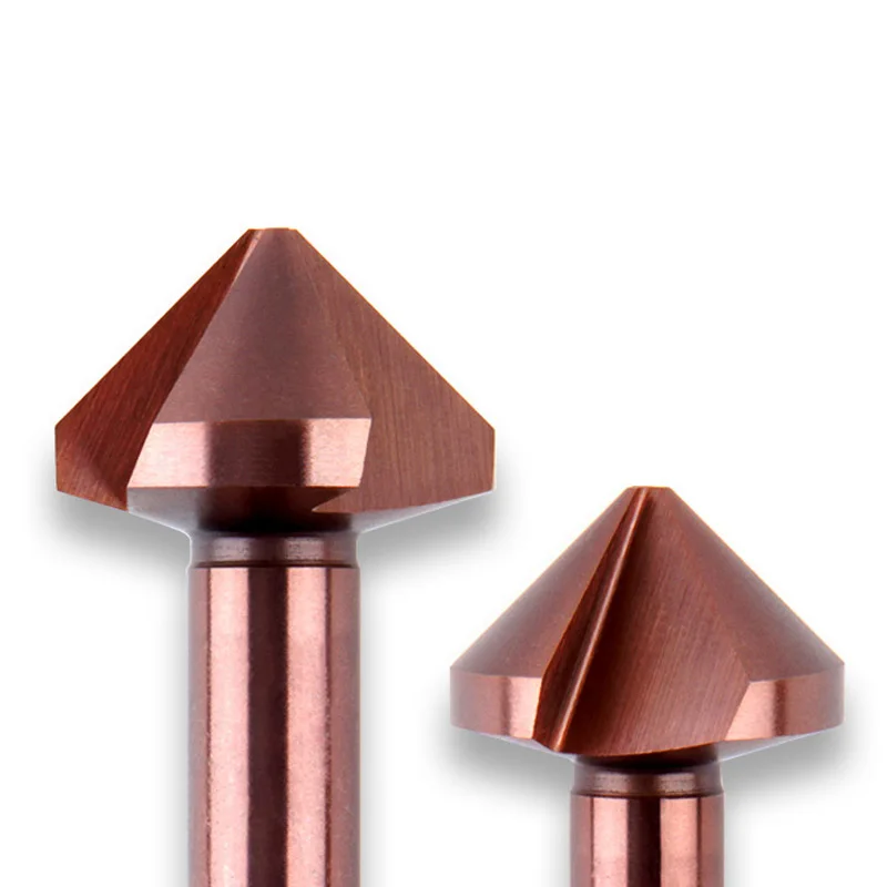 20.5mm 3 Flute 90 Degree HSS M35 Cobalt Countersink Chamfering Tool Drill Bits for Stainless Steel Aluminum Alloy