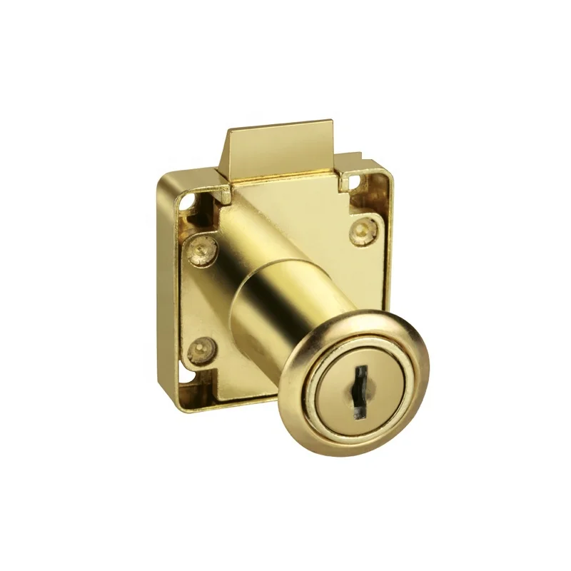 Office Furniture Brass Color 808 Drawer Lock