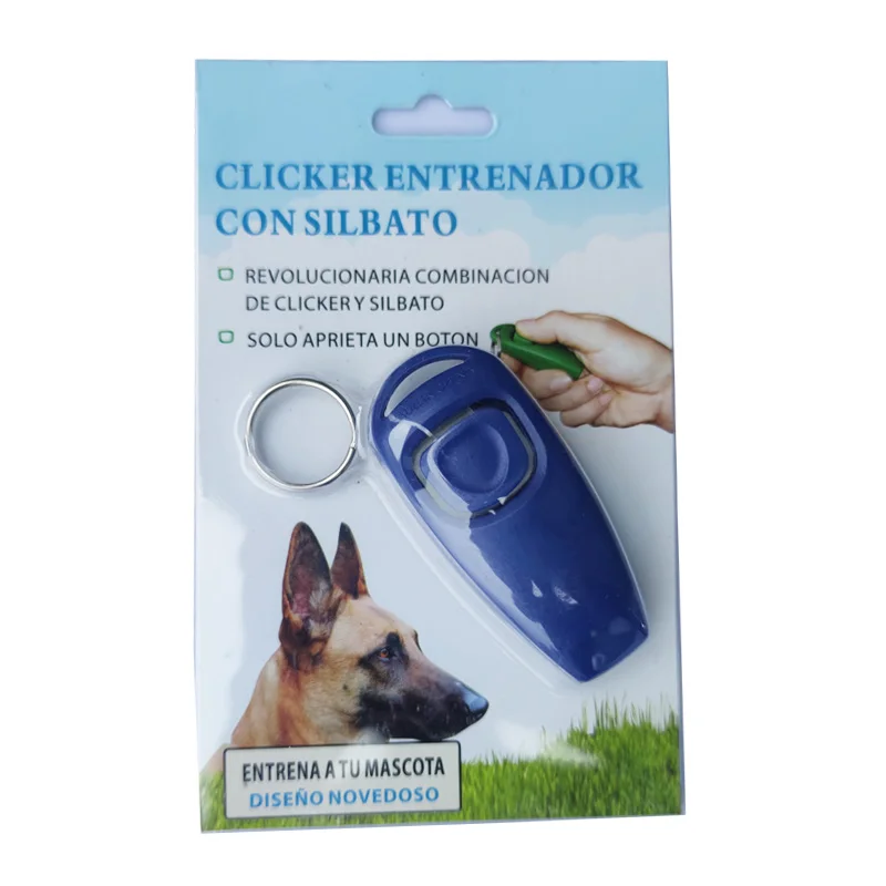 Pet Dog Animal Training Clicker Two-in-one