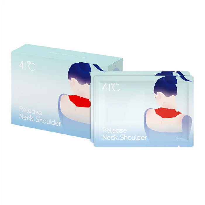 CSI 2024 Hot Selling Sale Wholesale Self Heated Hot Compress Mugwort Warm Neck Pack For Neck Healthcare