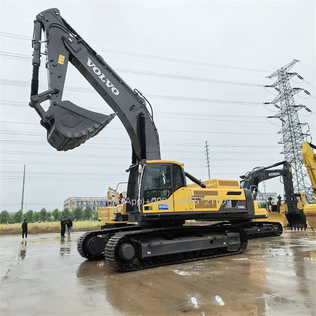 Original second hand good condition Volvo Ec 480DL Excavator 48 Tons low working hours For Sale