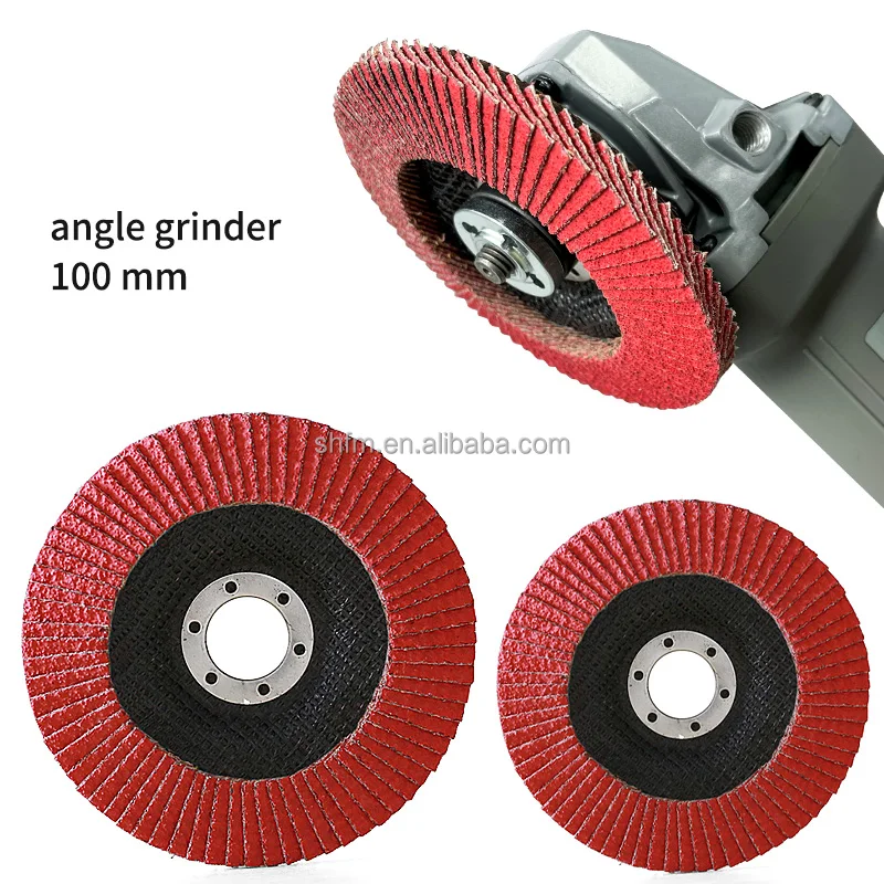 Import Ceramic Flap Disc Grinding Disc Flat Abrasive Disc For Stainless Steel Abrasive Grinding Wheel various material choose