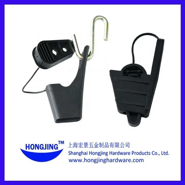 Factory Supplier High Quality Fiber Optic Drop Wire Clamp with S Hook